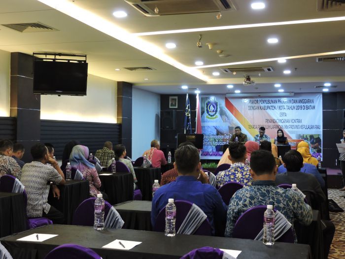 Disperindag Kepri mengadakan Rakor Penyusunan Program dan Anggaran Tahun 2019 dengan Kabupaten / Kota di Batam
